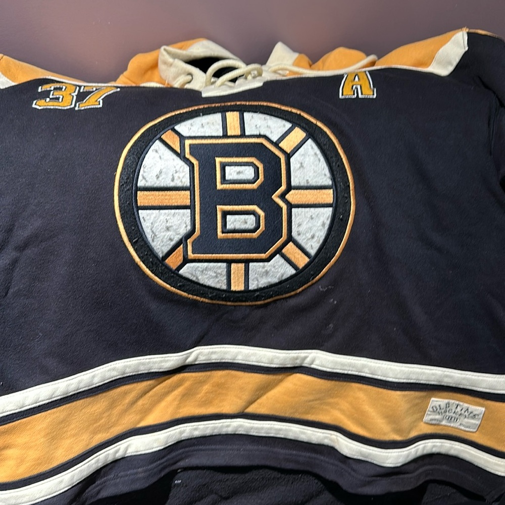 Patrice Bergeron Sweatshirt Jersey Size Large